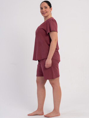 Купить Комплект женский из футболки и шорт VIENETTA 6020280000 в Украина в Lingerie.ua - Одяг для дому та відпочинку, Фото 7