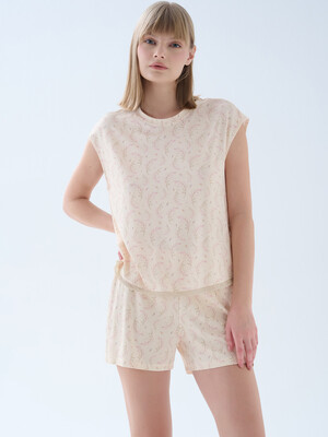 Купить Домашний комплект из вискозы (футболка + шорты) HAYS 70172 в Украина в Lingerie.ua - Одяг для дому та відпочинку, Фото 2