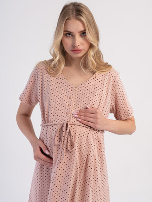 Купить Хлопковая туника для беременных и кормящих мам VIENETTA 6010361077 в Украина в Lingerie.ua - Одяг для дому та відпочинку, Фото 10