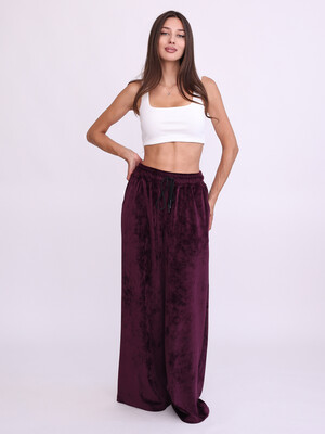 Купить Велюровые брюки широкие женские LINGERIE 170889 в Украина в Lingerie.ua - Одяг для дому та відпочинку, Фото 7
