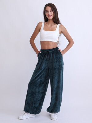 Купить Велюровые брюки широкие женские LINGERIE 170889 в Украина в Lingerie.ua - Одяг для дому та відпочинку, Фото 7