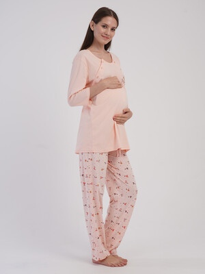 Купить Домашний костюм (пижама) для беременных и кормящих мам VIENETTA 6053017403 в Украина в Lingerie.ua - Одяг для дому та відпочинку, Фото 1
