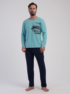 Хлопковый домашний комплект с длинным рукавом VIENETTA MAN 6051650000