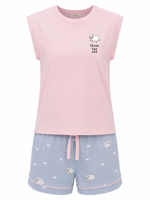 Купить Хлопковый комплект женский с шортами HAYS 80206 в Украина в Lingerie.ua - Одяг для дому та відпочинку, Фото 10