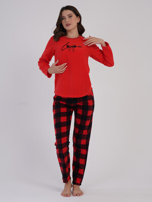 Купить Флисовый теплый домашний костюм VIENETTA 1619320002 в Украина в Lingerie.ua - Одяг для дому та відпочинку, Фото 4