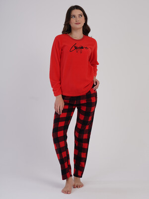 Купить Флисовый теплый домашний костюм VIENETTA 1619320002 в Украина в Lingerie.ua - Одяг для дому та відпочинку, Фото 7