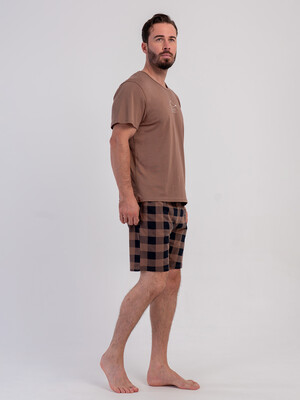 Купить Хлопковый комплект с шортами VIENETTA MAN 6052364234 в Украина в Lingerie.ua - Одяг для дому та відпочинку, Фото 2