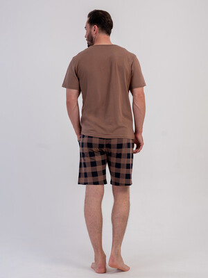 Купить Хлопковый комплект с шортами VIENETTA MAN 6052364234 в Украина в Lingerie.ua - Одяг для дому та відпочинку, Фото 6