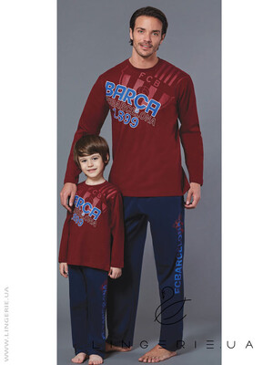 Пижама для мальчиков FC BARCELONA 8345