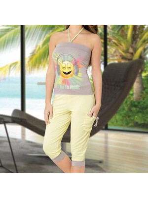 Купить Комплект жіночий з топу та капрі ANIL 9260 в Украина