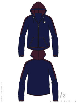 Купить Толстовка чоловіча AXXEL W698 в Украина в Lingerie.ua - Одяг для дому та відпочинку, Фото 2