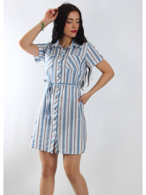 Купить Платье рубашка в полоску JEN 08206 в Украина в Lingerie.ua - Одяг для дому та відпочинку, Фото 5