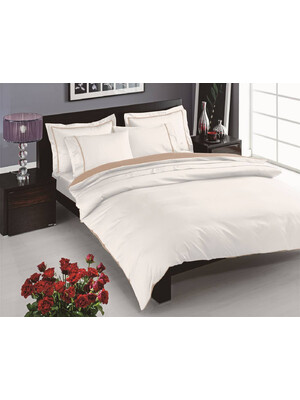 Купить Двуспальный комплект постельного белья TAC Saten Delux Prestige в Украина в Lingerie.ua - Одяг для дому та відпочинку, Фото 3