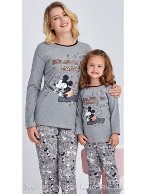 Купить Піжама для дівчаток RP MICKEY MOUSE D4003 (5-8) в Украина в Lingerie.ua - Одяг для дому та відпочинку, Фото 2