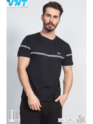 Купить Хлопковая мужская футболка с коротким рукавом VNT D388 в Украина