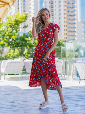 Купить Літня сукня на запах LINGERIE 170338 в Украина в Lingerie.ua - Одяг для дому та відпочинку, Фото 45