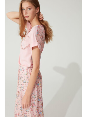 Купить Летний костюм с коротким рукавом FEYZA 20Y-FY-3752 в Украина в Lingerie.ua - Одяг для дому та відпочинку, Фото 2