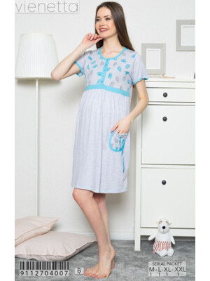 Купить Ночная сорочка (туника) VIENETTA 9112704007 в Украина в Lingerie.ua - Одяг для дому та відпочинку, Фото 2