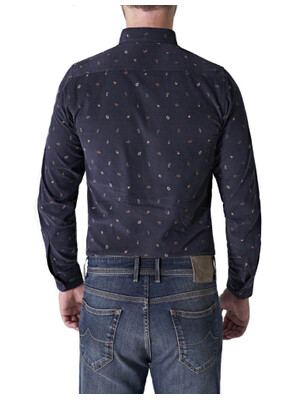 Купить Рубашка мужская FORMENTI FW-5026 хлопок Albini в Украина в Lingerie.ua - Одяг для дому та відпочинку, Фото 3