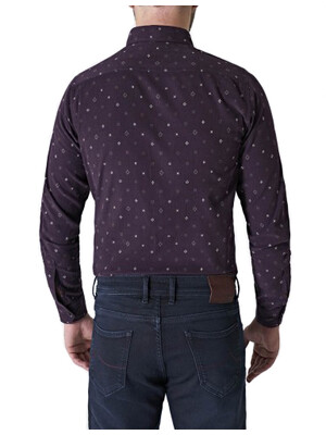 Купить Рубашка мужская FORMENTI FW-5026 хлопок Albini в Украина в Lingerie.ua - Одяг для дому та відпочинку, Фото 4