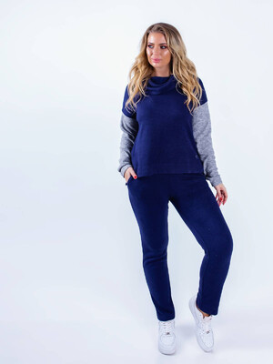 Купить Ангоровый теплый женский костюм LINGERIE 170157 в Украина в Lingerie.ua - Одяг для дому та відпочинку, Фото 2