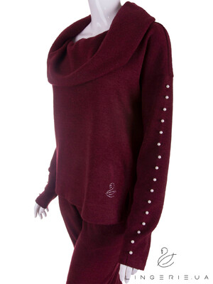 Купить Ангоровый теплый женский костюм LINGERIE 170157 в Украина в Lingerie.ua - Одяг для дому та відпочинку, Фото 14