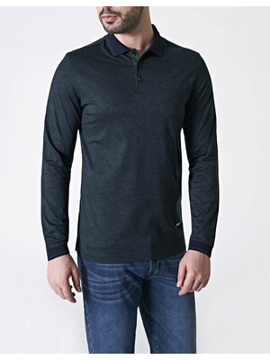 Купить Поло с длинным рукавом FORMENTI FW-5006AB из мерсиризованного хлопка в Украина