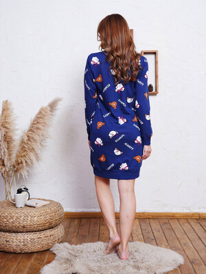 Купить Туника  VIENETTA 0040017901 байковая  в Украина в Lingerie.ua - Одяг для дому та відпочинку, Фото 6