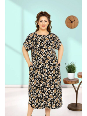 Купить Платье из вискозы длинное COCOON P22286 в Украина в Lingerie.ua - Одяг для дому та відпочинку, Фото 1