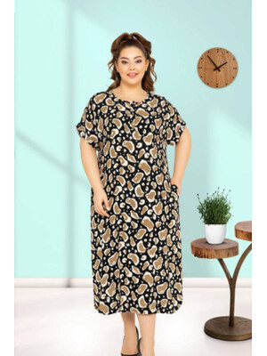 Купить Платье из вискозы длинное COCOON P22286 в Украина в Lingerie.ua - Одяг для дому та відпочинку, Фото 4