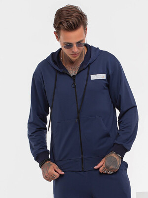 Купить Трикотажное худи на молнии LNGR 170546-1 QY в Украина в Lingerie.ua - Одяг для дому та відпочинку, Фото 9