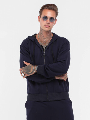 Купить Трикотажное худи на молнии LNGR 170546-1 QY в Украина в Lingerie.ua - Одяг для дому та відпочинку, Фото 7