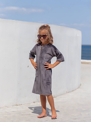 Купить Хлопковый халат детский LINGERIE 170542  в Украина в Lingerie.ua - Одяг для дому та відпочинку, Фото 3