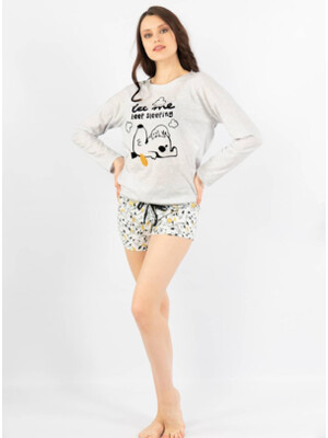 Хлопковый комплект с шортами VIENETTA 1030442839