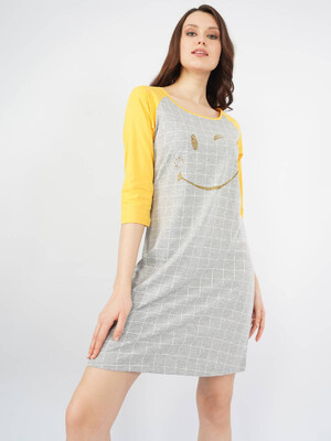 Купить Хлопковая домашняя туника VIENETTA 1030130253 в Украина в Lingerie.ua - Одяг для дому та відпочинку, Фото 4