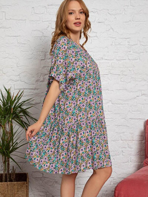 Купить Платье из вискозы свободного покроя COCOON J1-1017 в Украина в Lingerie.ua - Одяг для дому та відпочинку, Фото 3