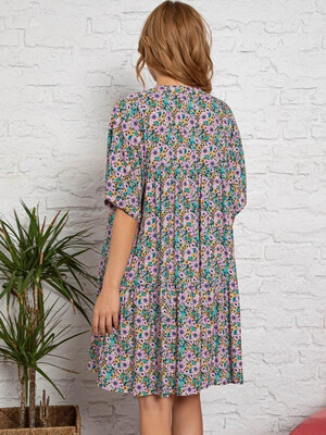 Купить Платье из вискозы свободного покроя COCOON J1-1017 в Украина в Lingerie.ua - Одяг для дому та відпочинку, Фото 4