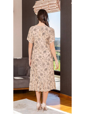 Купить Сукня з віскози літня з оборкою COCOON J2-232 в Украина в Lingerie.ua - Одяг для дому та відпочинку, Фото 5