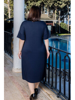 Купить Сукня жіноча з коротким рукавом COCOON J2-2464 в Украина в Lingerie.ua - Одяг для дому та відпочинку, Фото 2