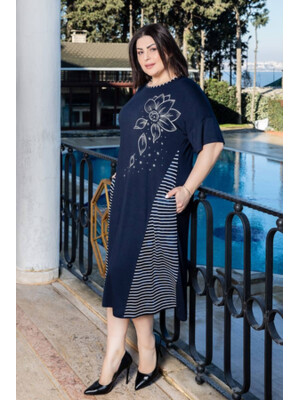 Купить Сукня жіноча з коротким рукавом COCOON J2-2464 в Украина в Lingerie.ua - Одяг для дому та відпочинку, Фото 3