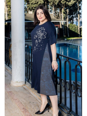 Купить Сукня жіноча з коротким рукавом COCOON J2-2464 в Украина в Lingerie.ua - Одяг для дому та відпочинку, Фото 4