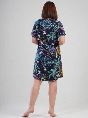 Купить Туника с коротким рукавом из вискозы VIENETTA 1110980333 в Украина в Lingerie.ua - Одяг для дому та відпочинку, Фото 2