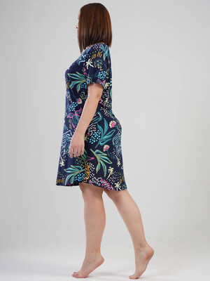 Купить Туника с коротким рукавом из вискозы VIENETTA 1110980333 в Украина в Lingerie.ua - Одяг для дому та відпочинку, Фото 3