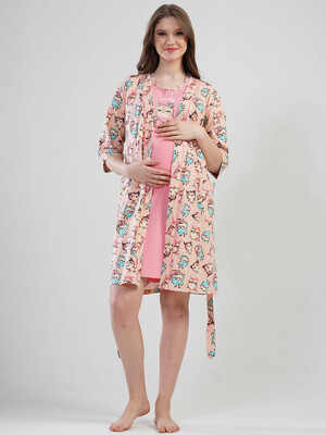 Купить Комплект из ночной сорочки и халата VIENETTA 1120520034 в Украина в Lingerie.ua - Одяг для дому та відпочинку, Фото 2