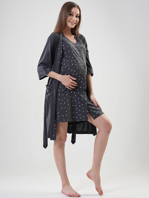 Купить Комплект из ночной сорочки и халата VIENETTA 1120826050 в Украина в Lingerie.ua - Одяг для дому та відпочинку, Фото 7