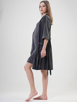 Купить Комплект из ночной сорочки и халата VIENETTA 1120826050 в Украина в Lingerie.ua - Одяг для дому та відпочинку, Фото 4