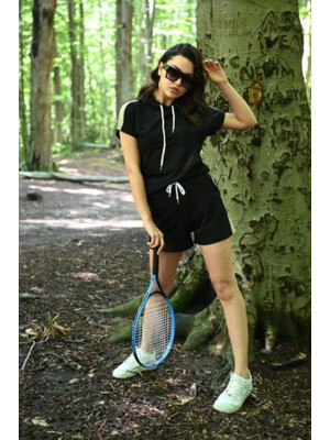 Купить Костюм женский ADROM 9036 футболка с капюшоном и шорты в Украина в Lingerie.ua - Одяг для дому та відпочинку, Фото 7
