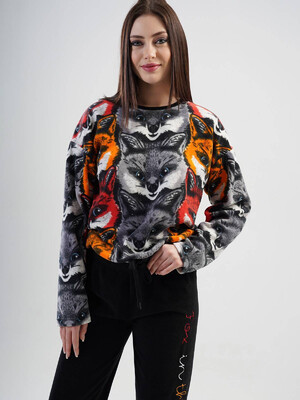 Купить Комплект женский пижама VIENETTA 2010410281 флис в Украина в Lingerie.ua - Одяг для дому та відпочинку, Фото 3