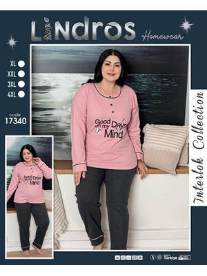 К-т пiжама LINDROS F 17340 Rapor интерлок-софт плюс