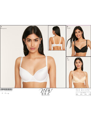 Купить Бюстгальтер однотонный гладкий V NEW BRA 3417000000 в Украина в Lingerie.ua - Одяг для дому та відпочинку, Фото 2